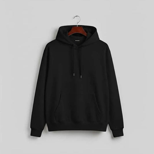 1 Pc Men's Fleece Plain Hoodie
