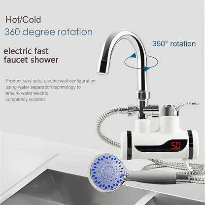 Electric Heating Water Faucet